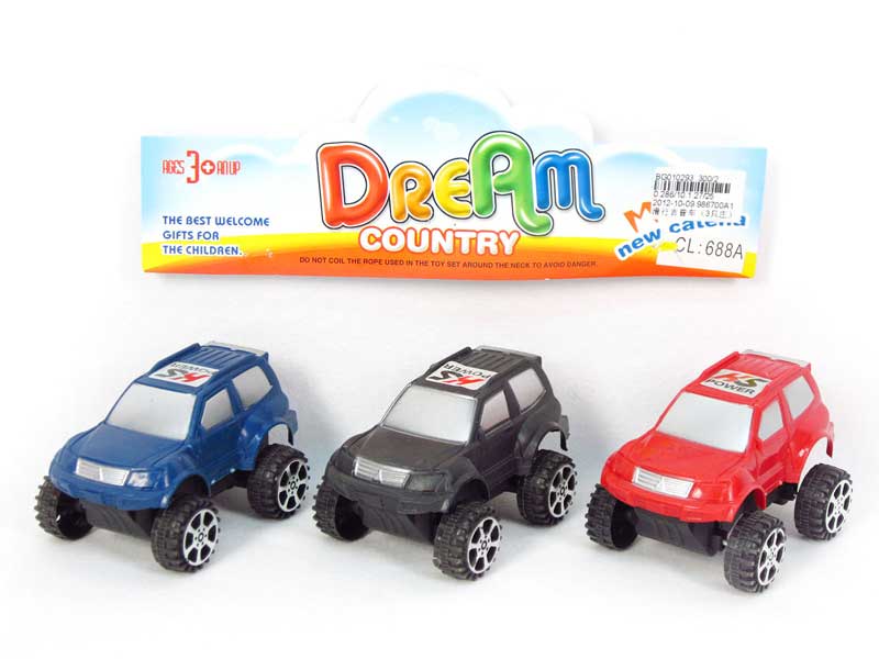Free Wheel Jeep(3in1) toys