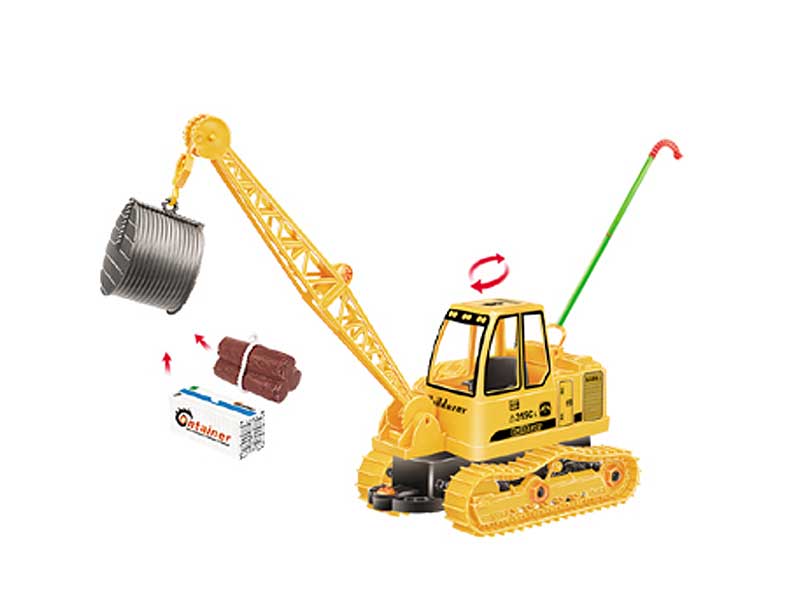 Free Wheel Construction Truck(Diy) toys