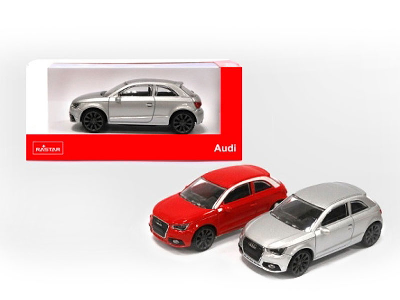 1:43 Die Cast Audi A1 Free Wheel(24in1) toys