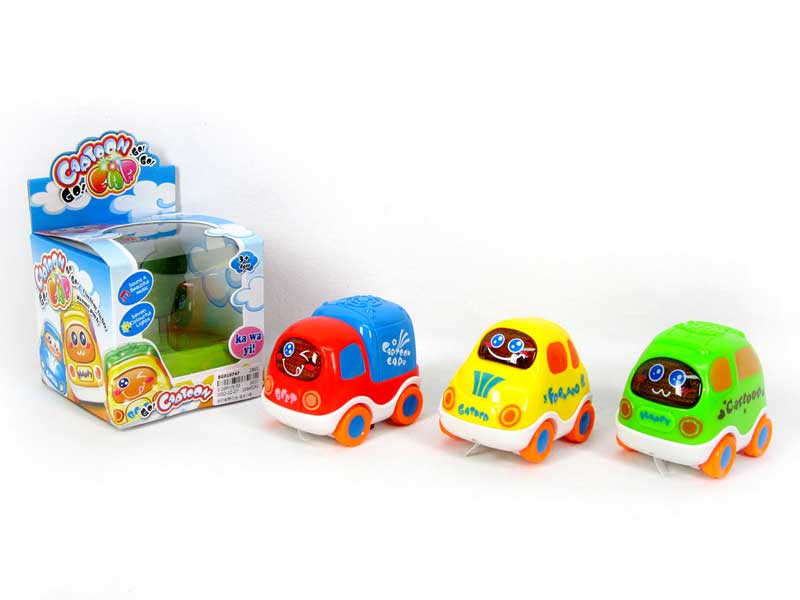 Free Wheel Car W/L_M(4C) toys