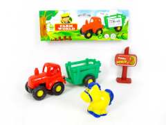 Free Wheel Farmer Truck Set(2S) toys