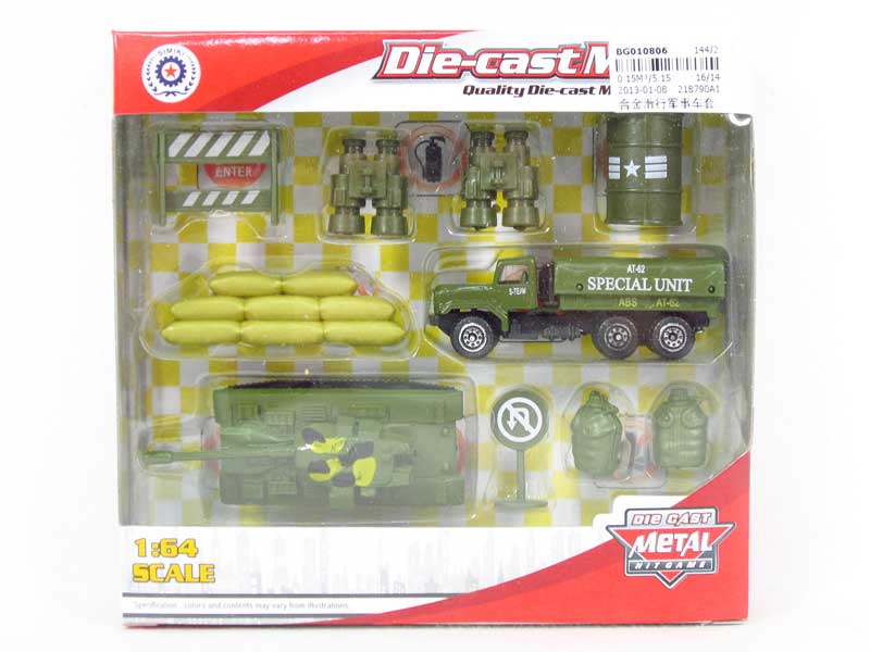 Die Cast Car Set Free Wheel toys
