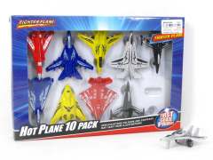 Free Wheel Airplane(10in1) toys