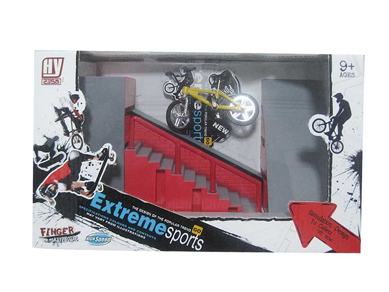 Skateboard Set & Bike toys