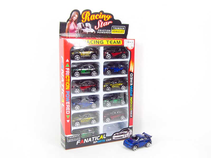 Free Wheel Racing Car(12in1) toys