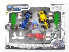 Die Cast Formula Car Set Free Wheel toys