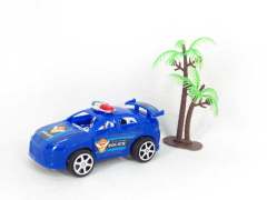 Free Wheel Police Car Set(4C) toys