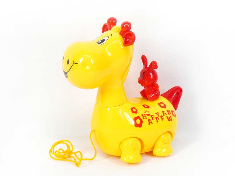 Drag Deer W/Bell toys