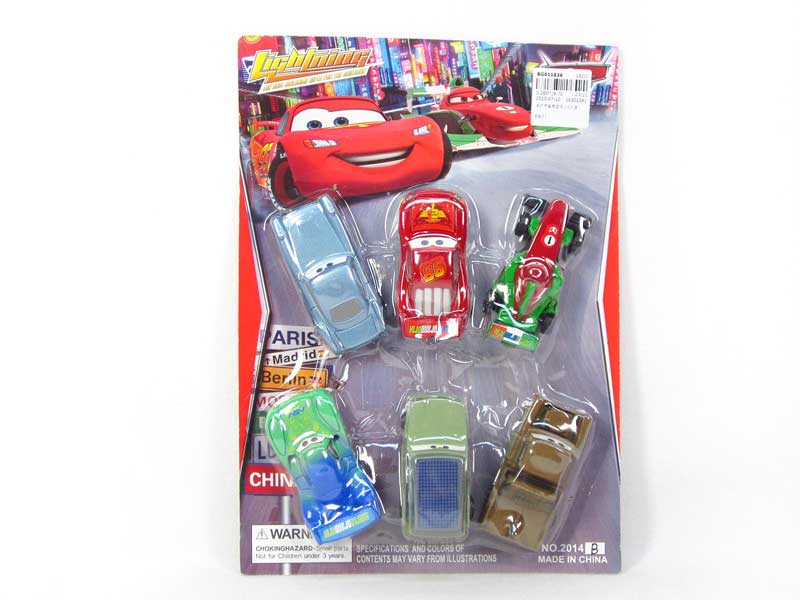 Free Wheel Car(6in1) toys