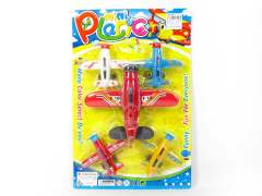 Free Wheel Airplane & Friction Plane(5in1) toys