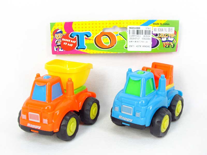 Free Wheel Construction Truck(4S) toys