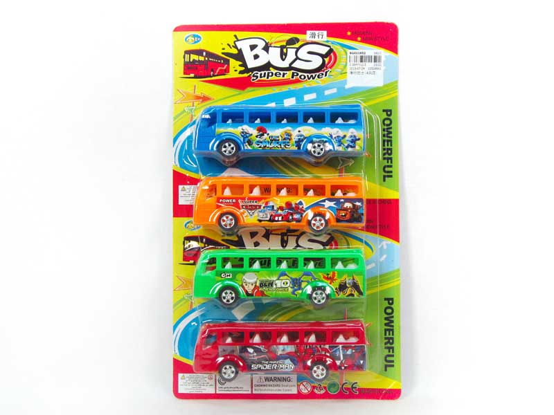 Free Wheel Bus(4in1) toys