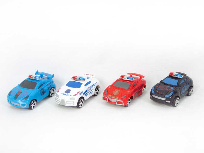 Free Wheel Police Car(4S4C) toys