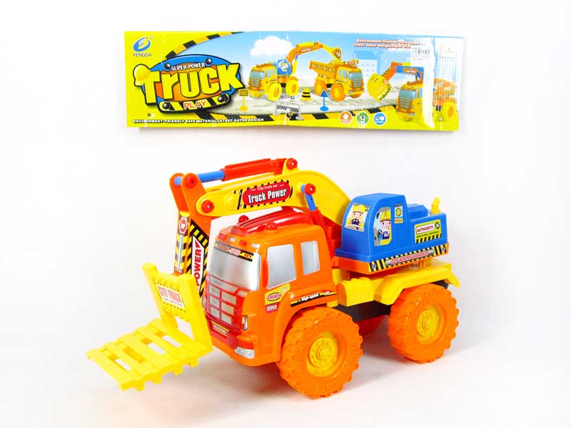 Free Wheel Construction Truck toys