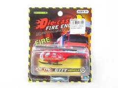 Die Cast Fire Engine Free Wheel toys
