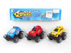 Free Wheel Cross-country Police Car(3in1) toys