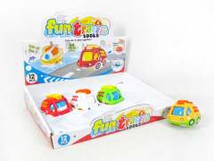 Free Wheel Cartoon Car(12in1) toys