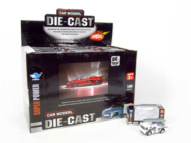 1:64 Die Cast Car Free Wheel(48in1) toys