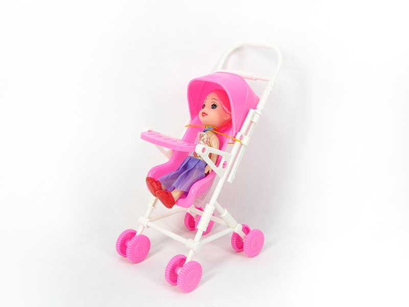 Free Wheel Car & 3.5inch Doll toys