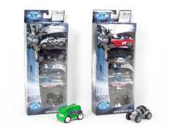 1:55 Die Cast Car Free Wheel(5in1) toys
