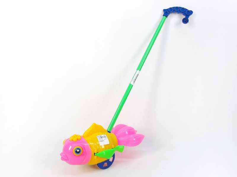 Free Wheel Fish W/Bell toys