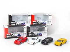 Die Cast Sports Car Free Wheel(4S4C) toys