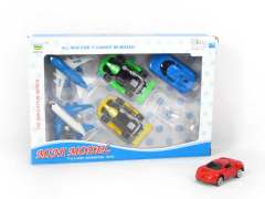 Free Wheel Car Set(6in1) toys