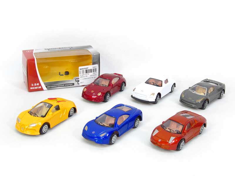 8.5CM Die Cast Car Free Wheel(6S) toys