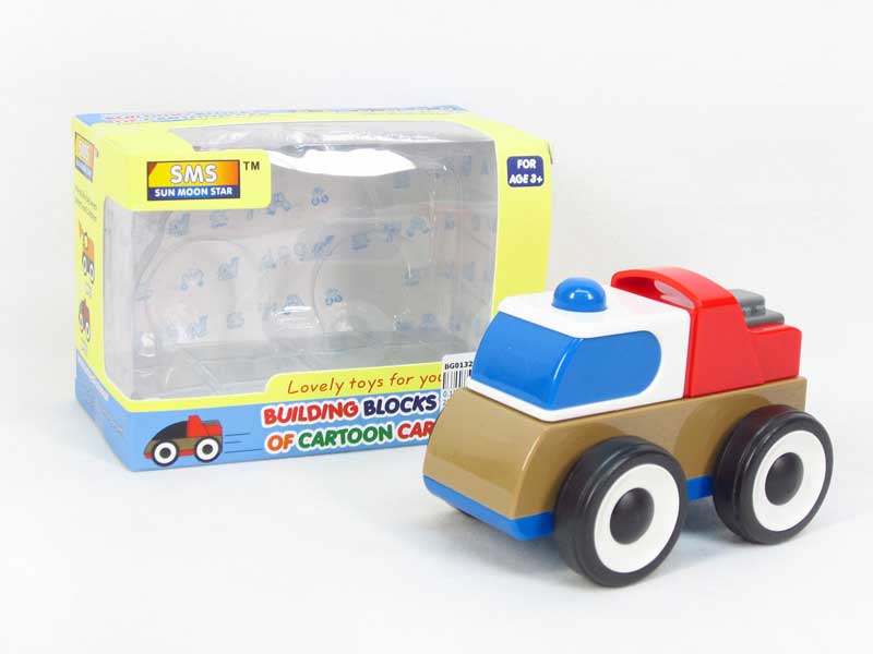 Free Wheel Block Car toys