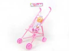 Go-cart & 12inch Doll