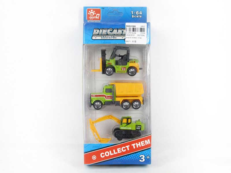 Die Cast Farmer Truck Free Wheel(3in1) toys