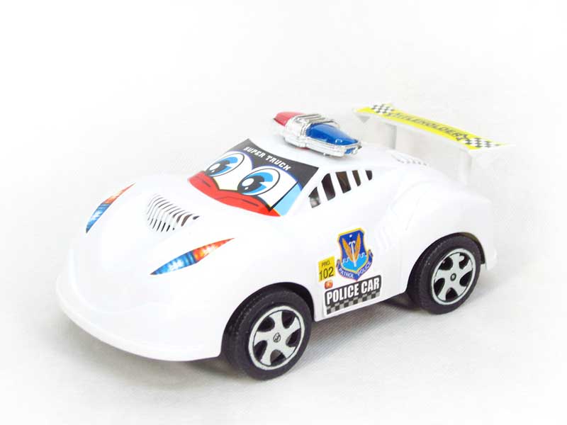 Free Wheel Police Car W/Bell(4C) toys