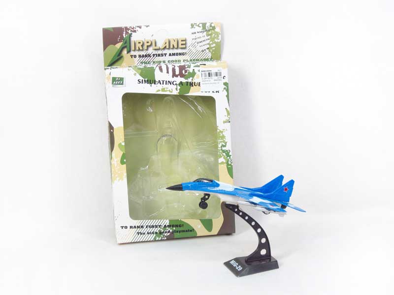 Die Cast Airplane Free Wheel W/S(3C) toys