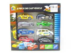 Die Cast Car Free Wheel(8in1) toys