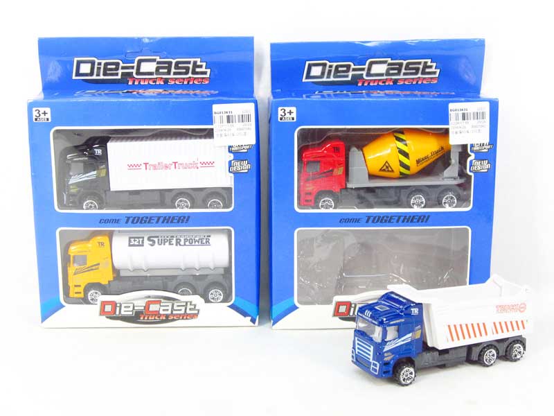 Die Cast Car Free Wheel(2in1) toys