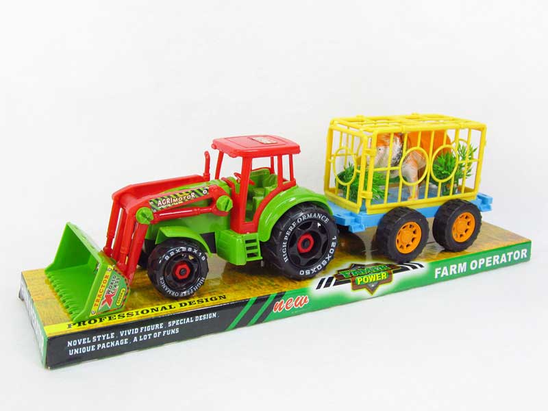 Free Wheel Diy Farmer Truck toys