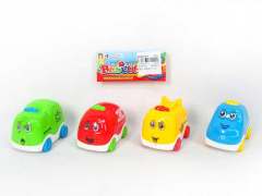 Free Wheel Cartoon Car(4in1) toys