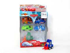 Free Wheel Car & Pull Back Car(6in1) toys