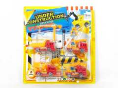 Die Cast Construction Truck Free Wheel(4in1) toys