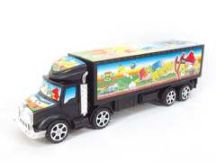 Free Wheel Container Truck toys