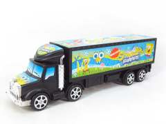 Free Wheel Container Truck toys