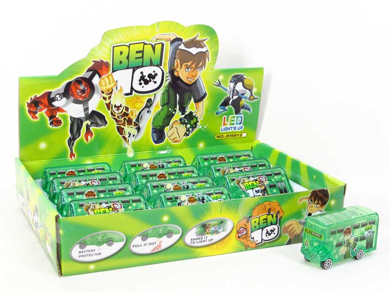 Free Wheel Bus W/L(12in1) toys