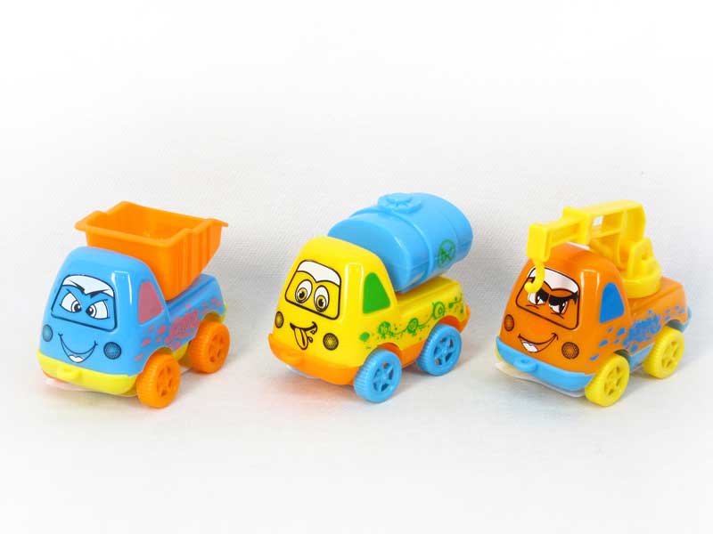 Free Wheel Construction Truck(3S3C) toys