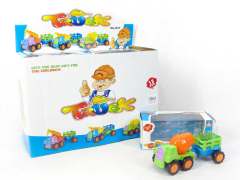 Free Wheel Constrution Car(12in1) toys
