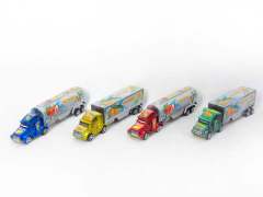 Free Wheel Container Truck & Tank Truck(2S4C) toys