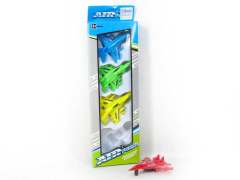 Free Wheel Airplane(4in1) toys