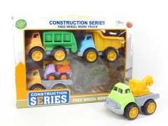 Free Wheel Construction Truck(4in1)