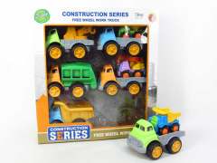 Free Wheel Construction Truck(6in1)