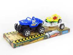 Free Wheel Cross-country Tow Truck toys