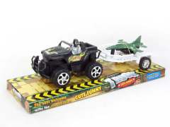 Free Wheel Cross-country Tow Truck toys